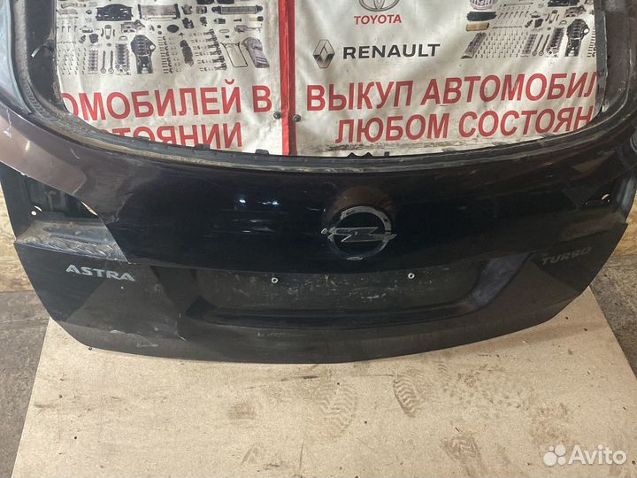 Крышка багажника opel astra