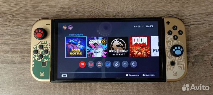 Nintendo Switch Oled чипованная