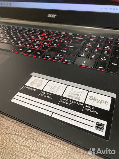 Игровой acer nitro GTX 950/Core i5/SSD/8 озу