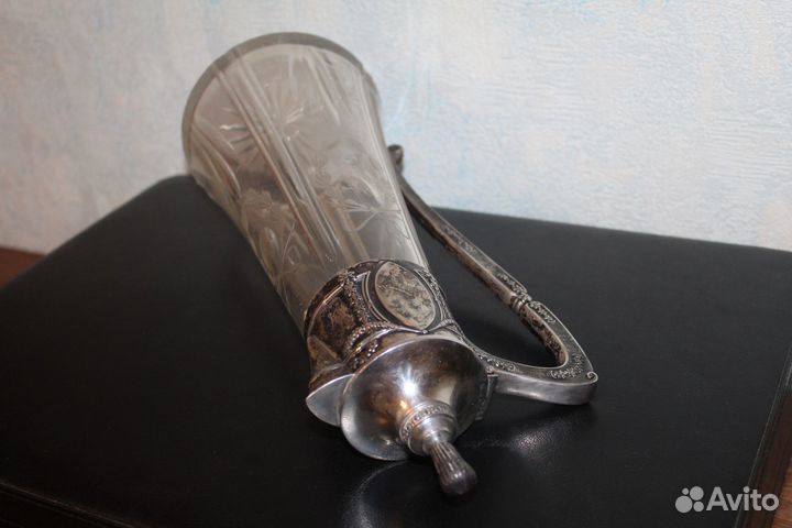 84 пр. Большой графин в стиле Хлебникова. Серебро