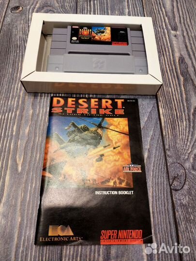 Desert Strike snes US