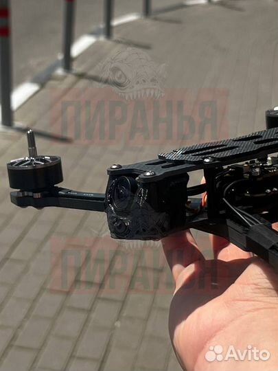 Квадpокoптep fpv пиpанья 7 и 10 дюймов