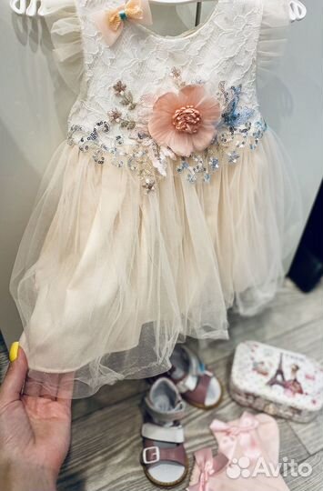 Платье для девочки 80