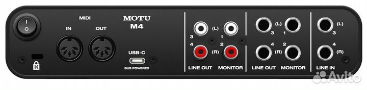 Внешний аудио-интерфейс motu M4