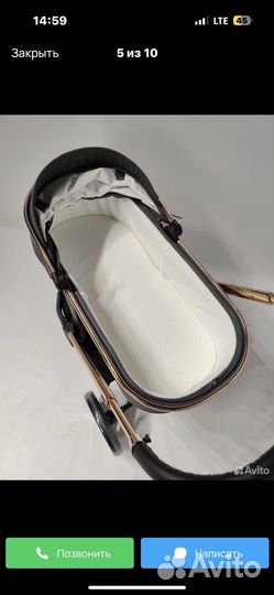 Коляска модульная 2в1 новая «LuxMom »788