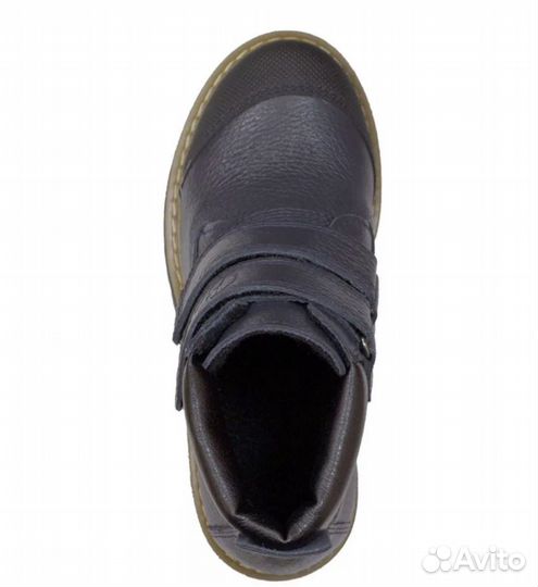 Ботинки кожанные демисезонные на мальчика
