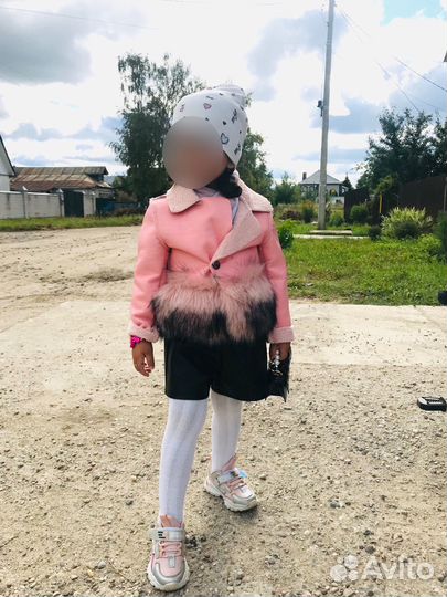 Дубленка на девочку