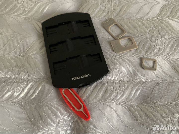 Переходник адаптер Vertex (для сим-карт). Новый