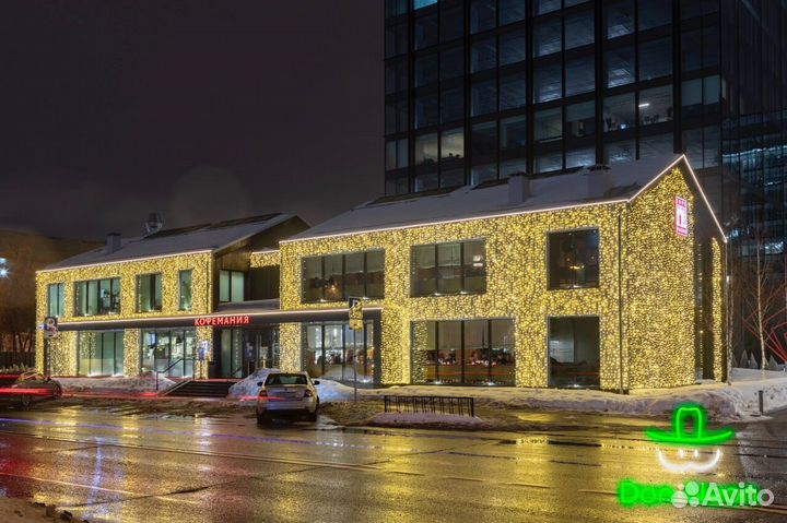 LED подсветка виллы