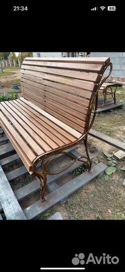 Скамья садовая
