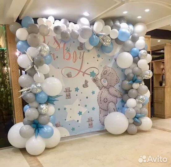 Фотозона на выписку из роддома