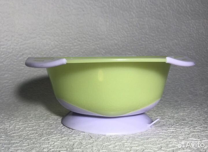 Детская тарелка и многоразовый пауч