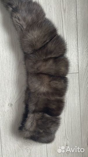 Воротник английский из баргузинского Соболя