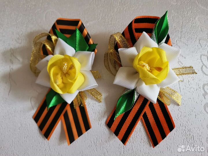 Георгиевская лента броши