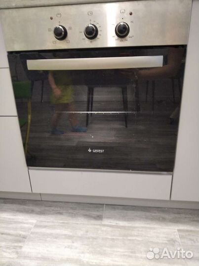 Газовая духовка бу встраиваемая