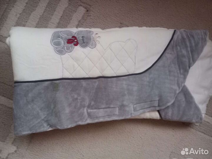 Конверт на выписку, детские вещи, конверт в коляск