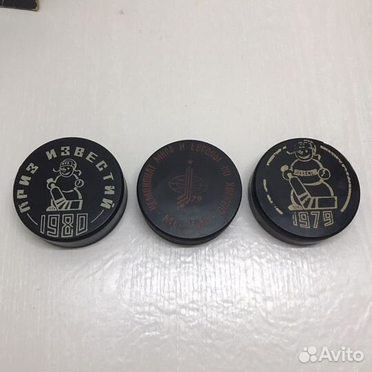 Хоккейные шайбы СССР