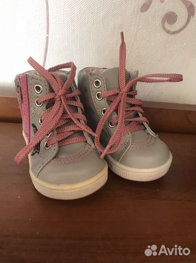 Ботинки демисезонные для девочки 17 размер