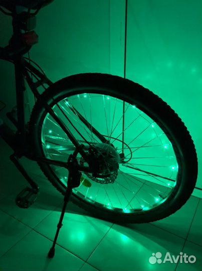 Аксессуары на велосипед подсветка на 2 колеса