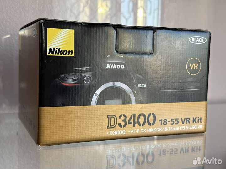 Nikon D3400 Kit 18-55mm Комплект (sn 6297)
