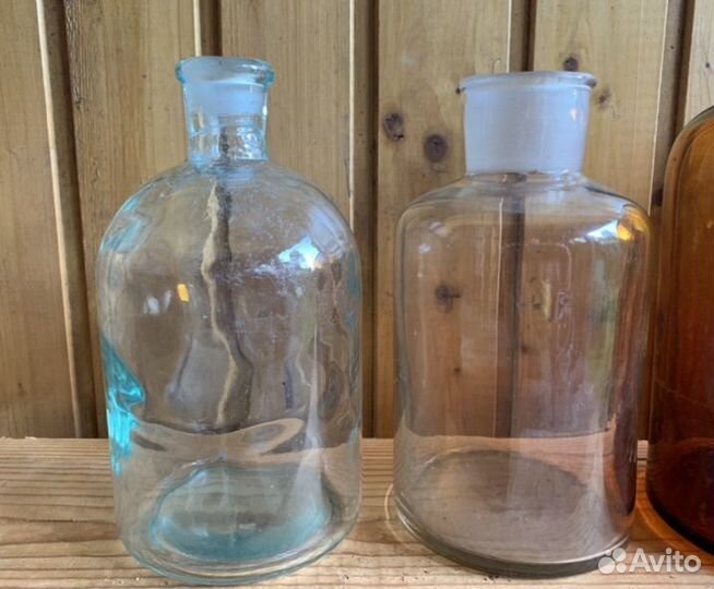 Банка, бутыль СССР узкое горло