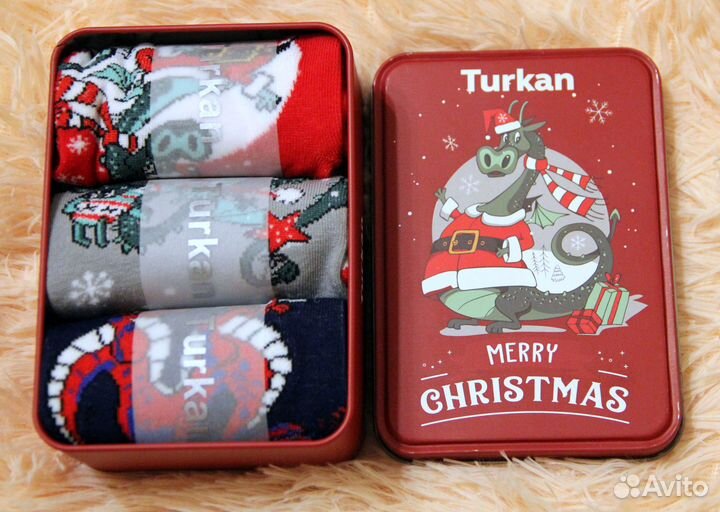 Новогодние носки Turkan