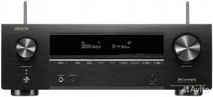 Ресивер 7.2 Denon AVR-X1700H новый