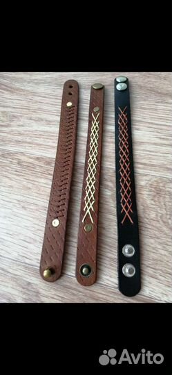 Браслет из натуральной кожи