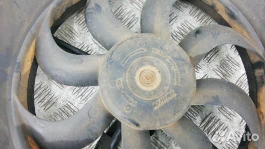 Вентилятор радиатора KIA carnival 2 (6LV35KF02)