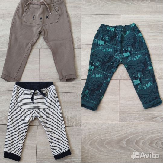 Вещи пакетом на мальчика 74 80 hm, next