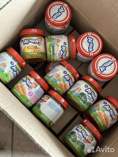 Овощное пюре агуша