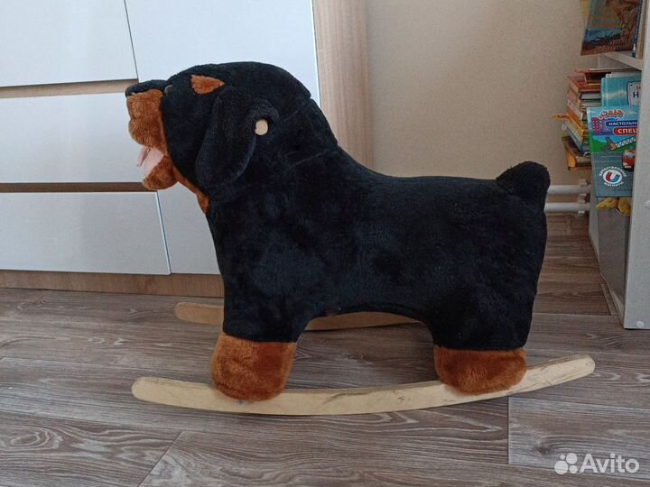 Детская качалка собака