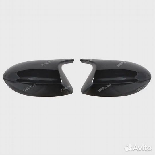 Накладки на зеркала BMW Z4 E89 стиль M черные