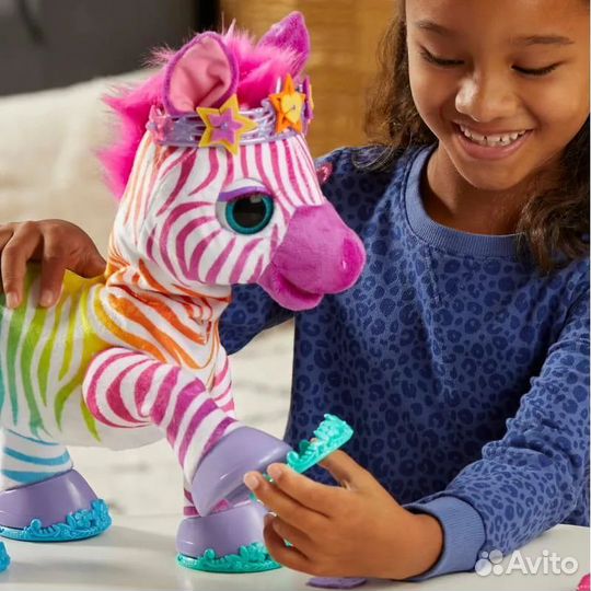 Интерактивная игрушка My Rainbow Zebra