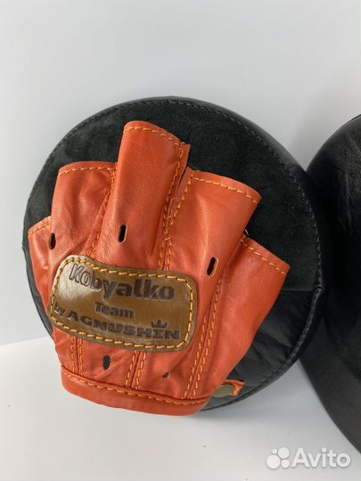 Лапы для бокса натуральная кожа