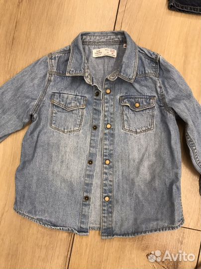 Рубашка zara для мальчика