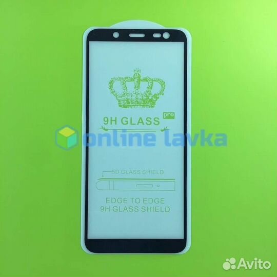 Защитное стекло для Samsung J6 2018 5D Black