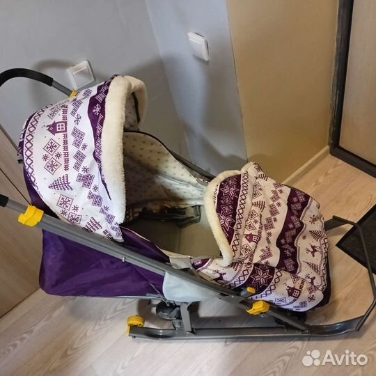 Санки коляска ника