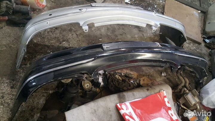 Передний бампер mercedes w220 в сборе до рестайл