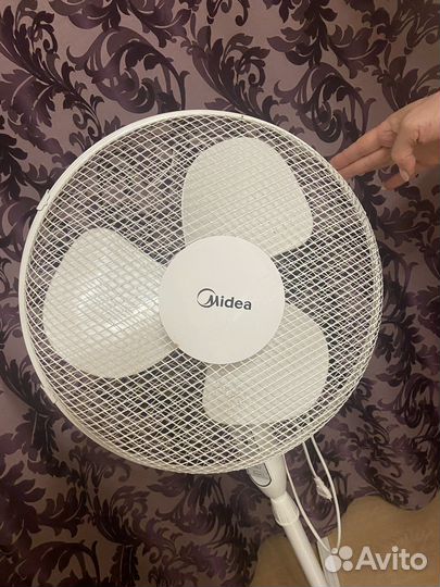 Вентилятор напольный midea