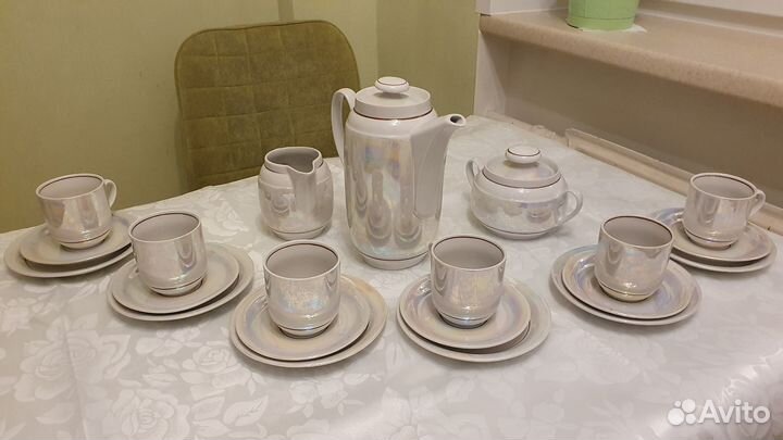 Кофейный сервиз на 6 персон (Минский ффз)