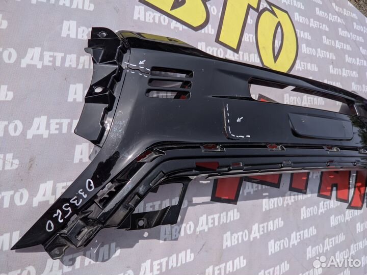 Накладка перед бампера Mitsubishi Outlander 3 2019