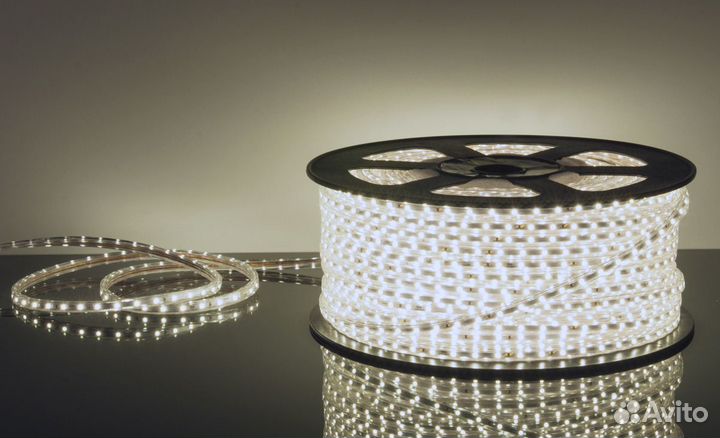 Дюралайт светодиодный, гирлянда уличная 100 м