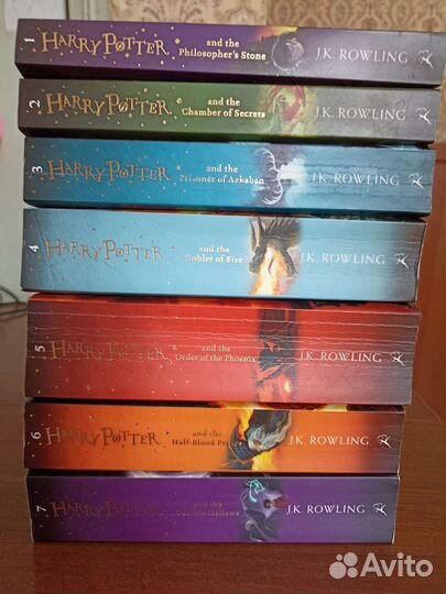 J.K.Rowling Harry Potter англ. Bloomsbery