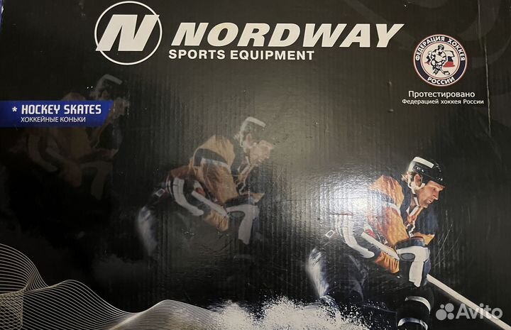 Коньки хоккейные nordway 42 размер