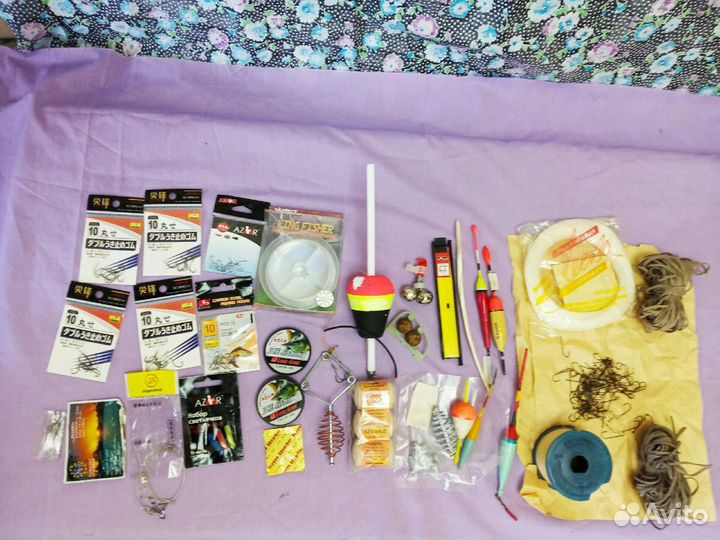 Крючки поплавки леска воблеры спиннинг рыбалка