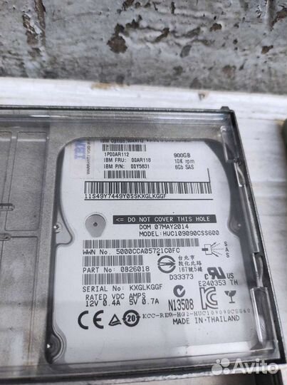 Жесткий Диск IBM 900Gb 6G SAS 2,5