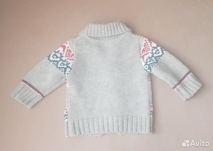 Вязаный свитер для мальчика