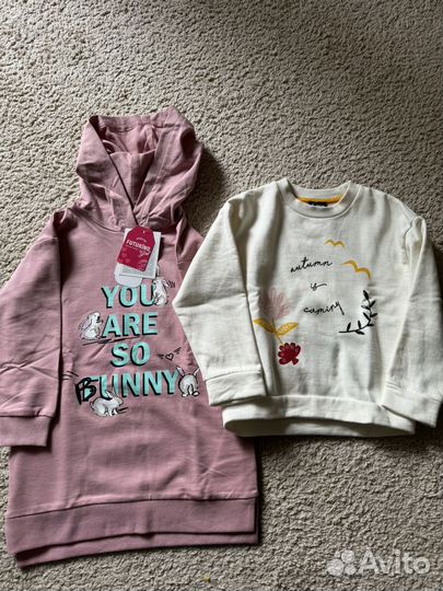 Пакет вещей на девочку 104-110