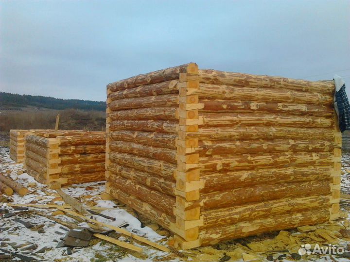 Срубы бани